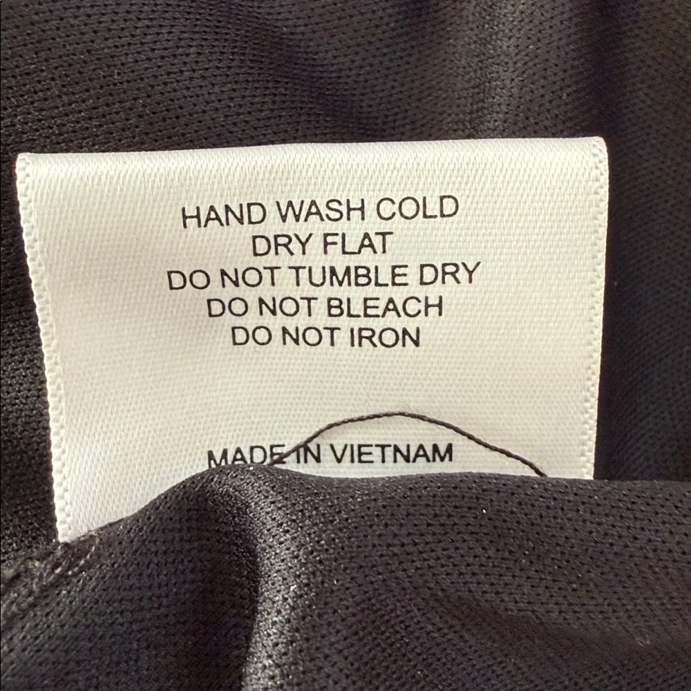 Crystal Sky Women’s Sequin Black Long Sleeve Dress with Belt Size Medium - Picture 12 of 12